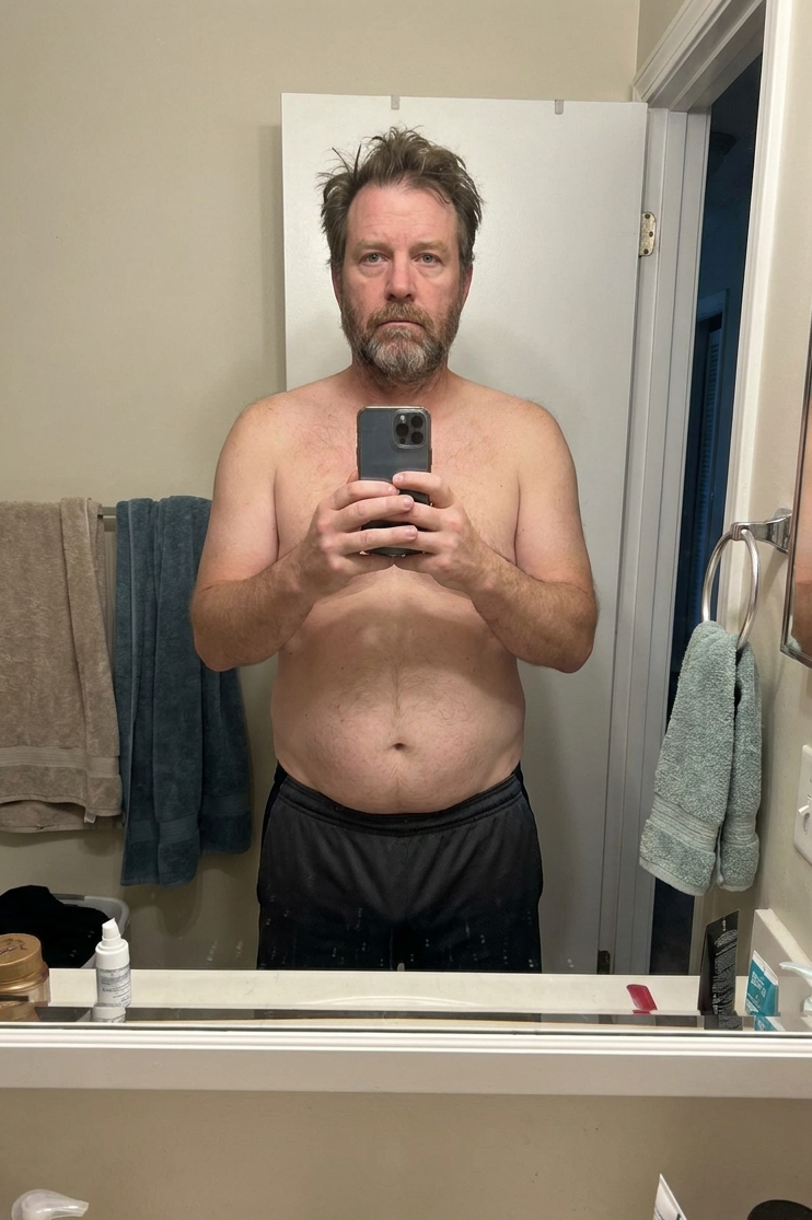 David A. before — Day 0